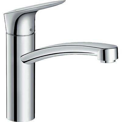 Küchenarmatur HANSGROHE "Logis M31", silber (chrom), H:234cm T:27,1cm, Armaturen, 160 1 Strahlart, chrom