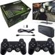 Retro Game Console Mini Arcade Two-person Game Console Built-in 20000+ Games, M8 128G 4K HDMI Output, 2.4G Wireless Game Controllers, TV Video Game Machine Toy Adults Children(128g/20000+ Games)