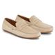 Slipper TOMMY HILFIGER "CASUAL SUEDE DRIVER" Gr. 44, beige Herren Schuhe Business-Schuhe