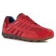 Sneaker GEOX "U SNAKE 2.0 A" Gr. 43, rot Herren Schuhe Stoffschuhe mit dunkler Sohle, Freizeitschuh, Halbschuh, Schnürschuh