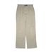 Polo by Ralph Lauren Khaki Pant: Tan Print Bottoms - Kids Girl's Size 16