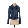 Old Navy Denim Jacket: Short Blue Jackets & Outerwear - Women's Size P