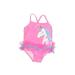 Wonder Nation One Piece Swimsuit: Pink Stars Sporting & Activewear - Size 3-6 Month