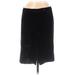 Madewell Casual Skirt: Black Solid Bottoms - Women's Size 8