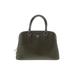 Prada Leather Satchel: Green Solid Bags