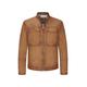 Milestone Jacke "Baker" Herren hell-cognac, Gr. 56, Leder, Männlich Jacken outdoor