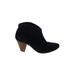 Steven by Steve Madden Ankle Boots: Black Print Shoes - Women's Size 8 - Almond Toe