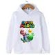 Sweat à capuche Game MMarioo pour enfants sweat-shirt pour enfants vêtements pour filles mode