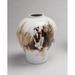 Artmax Porcelain Table Vase in White | 14.5 H x 12 W x 12 D in | Wayfair 4513-186