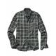 Mey & Edlich Herren Flanell-Hemd Regular Fit Button-down-Kragen Gruen kariert