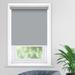 Symple Stuff Blackout Cordless Roller Shade in Gray Synthetic Fabrics in White | 36 H x 75.5 W in | Wayfair EFC7A637156247BE9C1EB6FF01271429