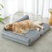 Tucker Murphy Pet™ Orthopedic Dog Bed For Extra Large Dogs-Big Waterproof Sofa Dog Bed w/ Removable Washable Cover | 7.5 H x 42 W x 30 D in | Wayfair