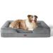 Tucker Murphy Pet™ Orthopedic Dog Bed For Large Dogs - Big Washable Dog Sofa Bed Large, Supportive Foam Pet Couch Bed w/ Removable Washable Cover | Wayfair