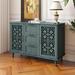 Darby Home Co Abdulah Solid Wood Accent Cabinet in Green | 31.6 H x 47.2 W x 15.8 D in | Wayfair F2D6D83B3BB74BF3A6D2E252FB3F710C