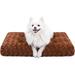 Tucker Murphy Pet™ Washable Dog Bed Deluxe Plush Dog Crate Beds Fulffy Comfy Kennel Pad Anti-Slip Pet Sleeping Mat For Large, Jumbo, Medium | Wayfair