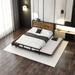 17 Stories Berrechid Platform Bed Wood & Metal/Metal in Black | 39 H x 61.8 W x 86.8 D in | Wayfair 28591B17CFD0479BB86BDAEFEA71638E