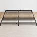 Ebern Designs Bruist 6" Platform Bed Metal in Black | 6 H x 79.9 W x 76 D in | Wayfair 592D62526CE54075A494E4829383C416