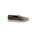 Vince. Sneakers: Slip-on Platform Boho Chic Gray Solid Shoes - Women's Size 8 - Almond Toe