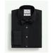 Brooks Brothers Men's X Thomas Mason Cotton English Collar, Swiss Pleat Front Tuxedo Shirt | Black | Size 15½ 35