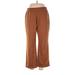 Soft Surroundings Sweatpants - High Rise: Brown Activewear - Women's Size Large Petite