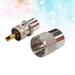 10pcs PL259 Solder Connector Plug with Reducer for RG8U RG58-3 Coaxial Coax Cable