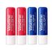 Lip Therapy Stick Rosy and Original 4 in 1 Pack 4.8g each (2 Rosy Lips - 2 Original) Lip Balm Petroleum Jelly Hydrate Soothe Nourish Beauty Health Care Dermatologist Approved Kiss Daily Essential