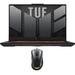 ASUS TUF Gaming A17 Gaming & Entertainment Laptop (AMD Ryzen 7 7735HS 8-Core 32GB DDR5 4800MHz RAM 1TB PCIe SSD GeForce RTX 4060 17.3 144Hz Win 11 Home) with TUF Gaming M3