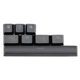 PBT Keycaps for K65 K70 K95 for G710+ Mechanical Gaming Keyboard Backlit Key Caps for Cherry MX(Black)