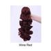 Apexeon False braid False braid Claw Curly Wavy Fluffy Clip-On Synthetic Natural Women Natural Fluffy Clip Curly Wavy Synthetic Dazzduo