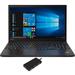 Lenovo ThinkPad E15 Home and Business Laptop (Intel i7-10510U 4-Core 32GB RAM 512GB PCIe SSD Intel UHD Graphics 15.6 Full HD (1920x1080) Fingerprint WiFi Bluetooth Win 10 Pro) with USB Hub