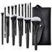 Dadypet Cosmetic brush Eyeshadow Eyebrow Set Loose Powder Cosmetics Brushes Set 15PCS Makeup Brush Makeup Brush Kit Powder Concealer Eyeshadow Cosmetic brush 15PCS Eyeshadow Makeup Beauty