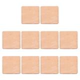 10 Pcs Heat Sink Copper Sheet Cooling Heat Sink Gpu Thermal Pad Heatsink Copper Heatsink