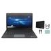 Gateway 14.1 FHD Ultra Slim Notebook Intel Core i5-1135G7 Intel Iris Xe Graphics 16GB RAM 512GB SSD Tuned by THX Fingerprint Scanner 1MP Webcam Windows 10 Home Black + Accessories