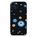 ONETECH UMIKY Compatible with iPhone 14 Evil Eyes Case Blue Evil Eyes Witchy Trippy Case for iPhone Men Women Silicone Cool Case for iPhone 14 Evil Eyes