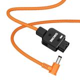ZGCINE Power cord Vedio DSLR Cable 180Â°Rotatable Battery Monitor Vedio 180Â°Rotatable Braided Wire * 2.5mm DC Power Supply 5.5 * D-Tap D Tap Power Cable Mount Battery QISUO d-tap Power * Tap 5.5*2.5mm