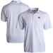 Men's Cutter & Buck White Cincinnati Bengals Pike Eco Pebble Print Stretch Recycled Polo