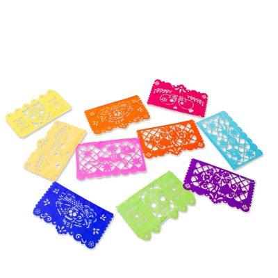 Calaveras,'Day of the Dead Papel Picado Paper Garlands (Set of 3)'