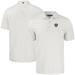 Men's Cutter & Buck White Las Vegas Raiders Pike Eco Symmetry Print Stretch Recycled Polo