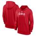 Women's Nike Red St. Louis Cardinals Authentic Collection Performance Pullover Hoodie