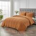 Stonewash Classic Cotton Quilt & Coverlet Set