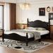 Rustic Style Full Size Metal Platform Bed