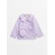 Lilac Quilted Jacket With Bag 6-7 years