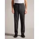 Ted Baker Lopus Wide Fit Wool Rich Trousers, Grey