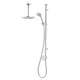 Aqualisa Smart Link Chrome Effect Ceiling Fed High Pressure Digital Exposed Valve Adjustable Hp/combi Shower