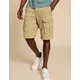 Men's White Stuff Men's Halsall Organic Cargo Short Light Natural - Cream - Size: 34/32