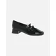 Clarks Women's DAISS30 Shine Womens Court Shoes - Black - Size: 4.5