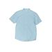 Old Navy Short Sleeve Button Down Shirt: Blue Solid Tops - Kids Boy's Size Small