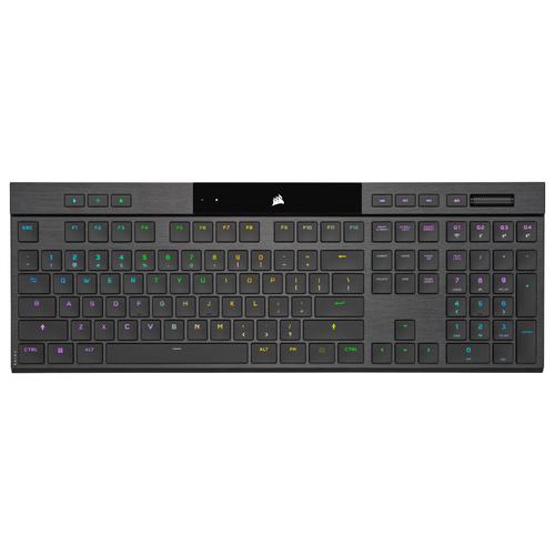 CORSAIR Gaming-Tastatur ""Corsair K100 Air Wireless"", schwarz (eh13), B:70,3cm H:3cm T:17cm, Tastaturen