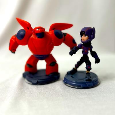 Disney Video Games & Consoles | Disney Big Hero 6 Baymax & Hiro Infinity 2.0 Figure 3.5” Guc. | Color: Blue/Red | Size: Os