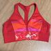 Adidas Intimates & Sleepwear | Adidas X Farm Rio Like New Red Pink Orange Tropical Print Work Out Active Bra | Color: Pink/Red | Size: L